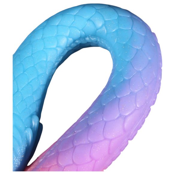 OgazR XXL Eel - oplichtende anale dildo - 47 cm (roze)