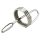 DeepRing - metalen ring dilator - 9 cm (zilver)