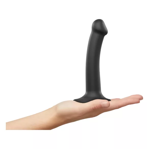 Strap-on-me - dubbel dildo - dubbel gelaagd - zwart