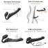 Strap-on-me M - Draagbare vibrator - medium (zwart)