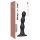 Strap-on-me Balls M - zwarte balvormige dildo met zuignap