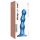 Strap-on met zuignap en ballen (blauw)