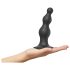 Strap-on-me Beads M - kralen dildo met zuignap (zwart)