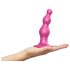 Strap-on-me Kralen S - kralendildo met zuignap (roze)