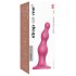 Strap-on-me Kralen M - parels, zuignap dildo (roze)
