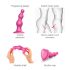 Strap-on-me Kralen M - parels, zuignap dildo (roze)