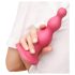 Strap-on-me Kralen M - parels, zuignap dildo (roze)