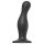 Strap-on-me Curvy L - golvend, met zuignap dildo (zwart)