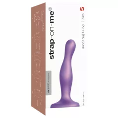 Strap-on-me Curvy S - golvende dildo met zuignap (paars)