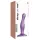 Strap-on-me Curvy S - golvende dildo met zuignap (paars)