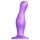 Strap-on-me Curvy L - golvend, met zuignap dildo (paars)