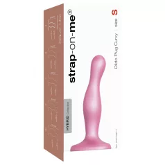 Strap-on-me Curvy S - golvende dildo met zuignap (roze)