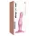 Strap-on-me Curvy S - golvende dildo met zuignap (roze)