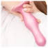 Strap-on-me Curvy S - golvende dildo met zuignap (roze)