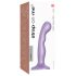 Strap-on-me P&G S - gebogen dildo met zuignap (paars)
