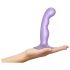 Strap-on-me P&G S - gebogen dildo met zuignap (paars)