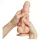 Strap-on-me S - dubbellaagse dildo met zuignap (huidskleur)