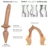 Strap-on-me Switch Realistic L - 2-in-1 siliconen dildo (huidkleur)