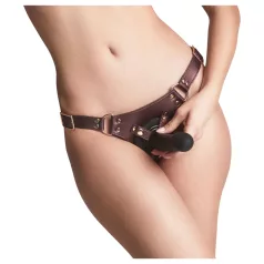 Strap-on-me - slip voor strap-on dildo - XS-XXL (bruin)