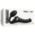 Strap-on-me S - Draagbare, luchtdruk vibrator - (zwart)
