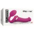 Strap-on-me M - draagbare luchtdruk vibrator (roze)