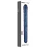 Strap-on-me - dubbele dildo - siliconen - metallic blauw