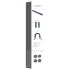 Strap-on-me - dubbele dildo - siliconen - metallic blauw