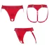 Strap-on-me - slip voor strap-on dildo - rood - maat XS-XXL