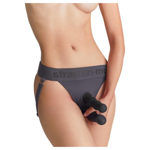 Strap-on-me - Ondersteuning voor strap-on dildo - XS-XXL (grijs)