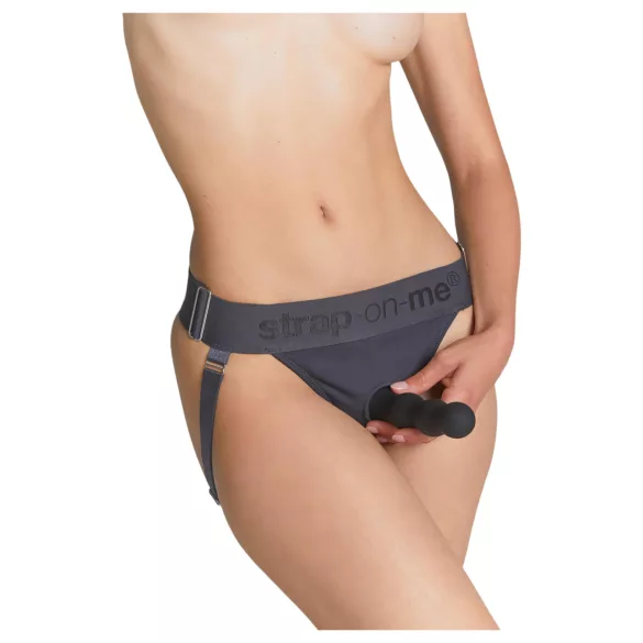 Strap-on-me - onderbroek voor opzetdildo - XS-XXL (grijs)