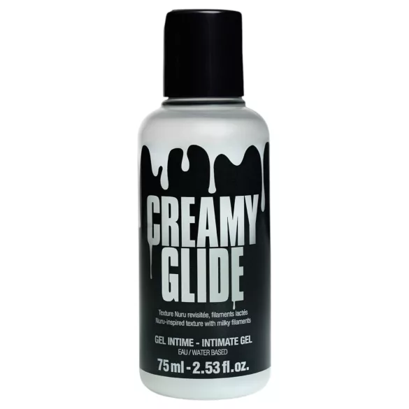 Creamy Glide - glijmiddel en massagegel op waterbasis - nepsperma look - 75ml