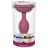 Love to Love Open Roses M - siliconen anale plug (rood)
