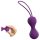 Love to Love Joia - paarse siliconen geishaballen duo