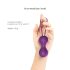 Love to Love Joia - paarse siliconen geishaballen duo