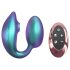 Wonderlover - G-spot en clitoris vibrator (metallic groen)