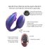 Wonderlover - G-spot en clitoris vibrator (metaal paars)