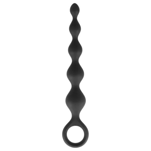Dorcel Deep Feel - anale dildo met kralen (zwart)