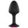 Dorcel Geisha Plug XL - Zwarte anaalplug met roze steen