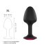 Dorcel Geisha Plug XL - Zwarte anaalplug met roze steen