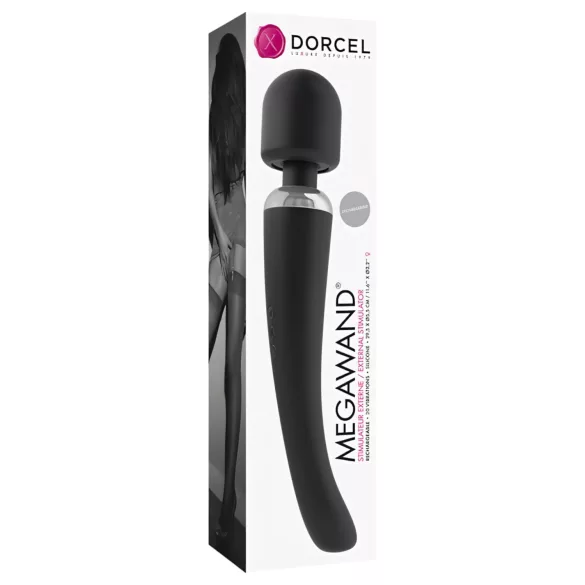 Dorcel Megawand - oplaadbare wand vibrator - zwart