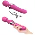 Dorcel Dual Orgasms - oplaadbare 2-in-1 masserende vibrator (roze)
