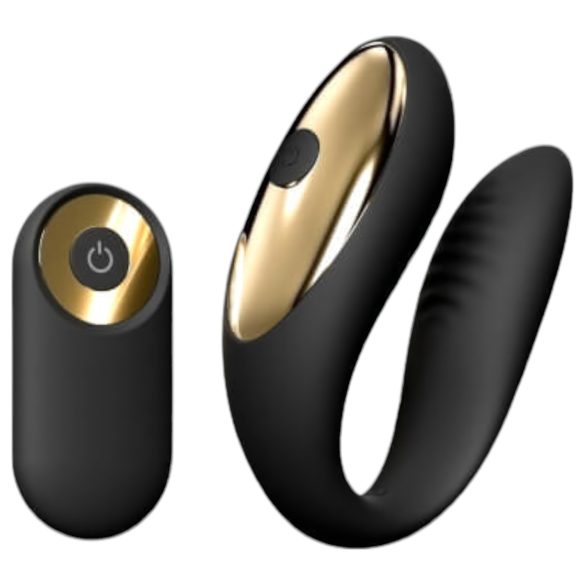 Dorcel Perfect Lover - draadloze koppelvibrator (zwart)