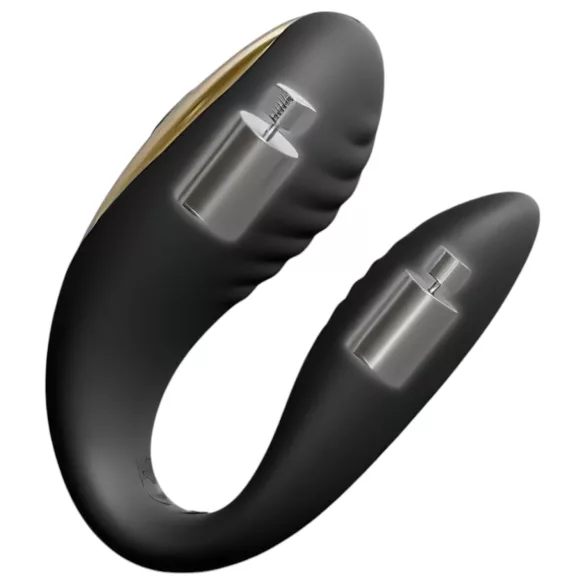 Dorcel Perfect Lover - koppel vibrator - oplaadbaar - zwart