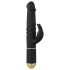 Dorcel Furious Rabbit 2.0 - Krachtige clitoris vibrerende dildo (zwart)