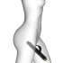 Dorcel Furious Rabbit 2.0 - Krachtige clitoris vibrerende dildo (zwart)