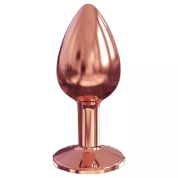 Dorcel Diamond Plug S - aluminium anale plug - klein (roségoud)