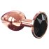 Dorcel Diamant Plug S - Aluminium Anale Plug - Klein (Roségoud)