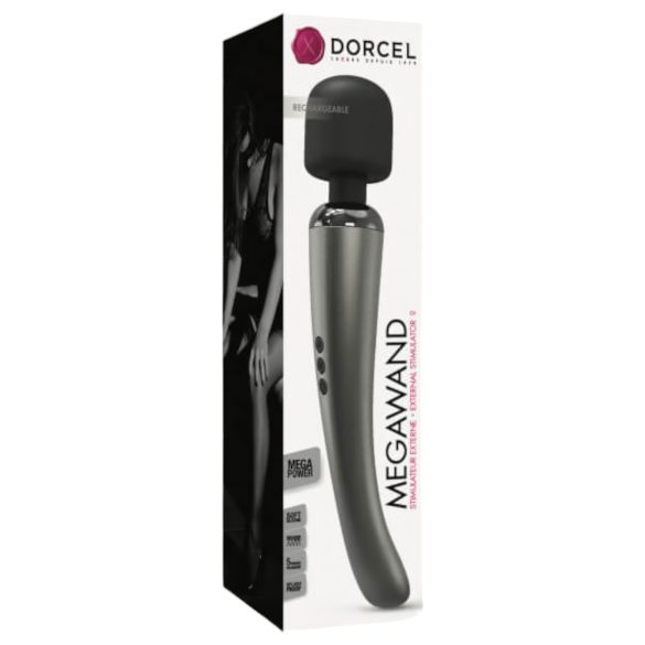 Dorcel Megawand - Oplaadbare zilveren vibrator