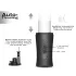 Dorcel Thrust Blow - automatische masturbator - oplaadbaar - zwart