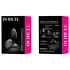 Dorcel - Anale vibrator met afstandsbediening en kogels - M (zwart)